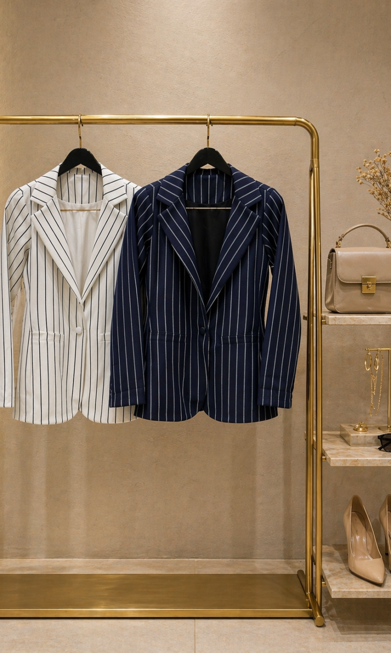 blazer alfaiatria xadrez 4624b