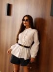 camisa tricoline 4456t