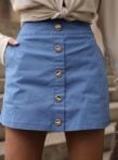 saia shorts cotton sarja 4755a