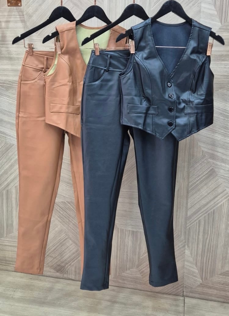 conjunto couro 5064
