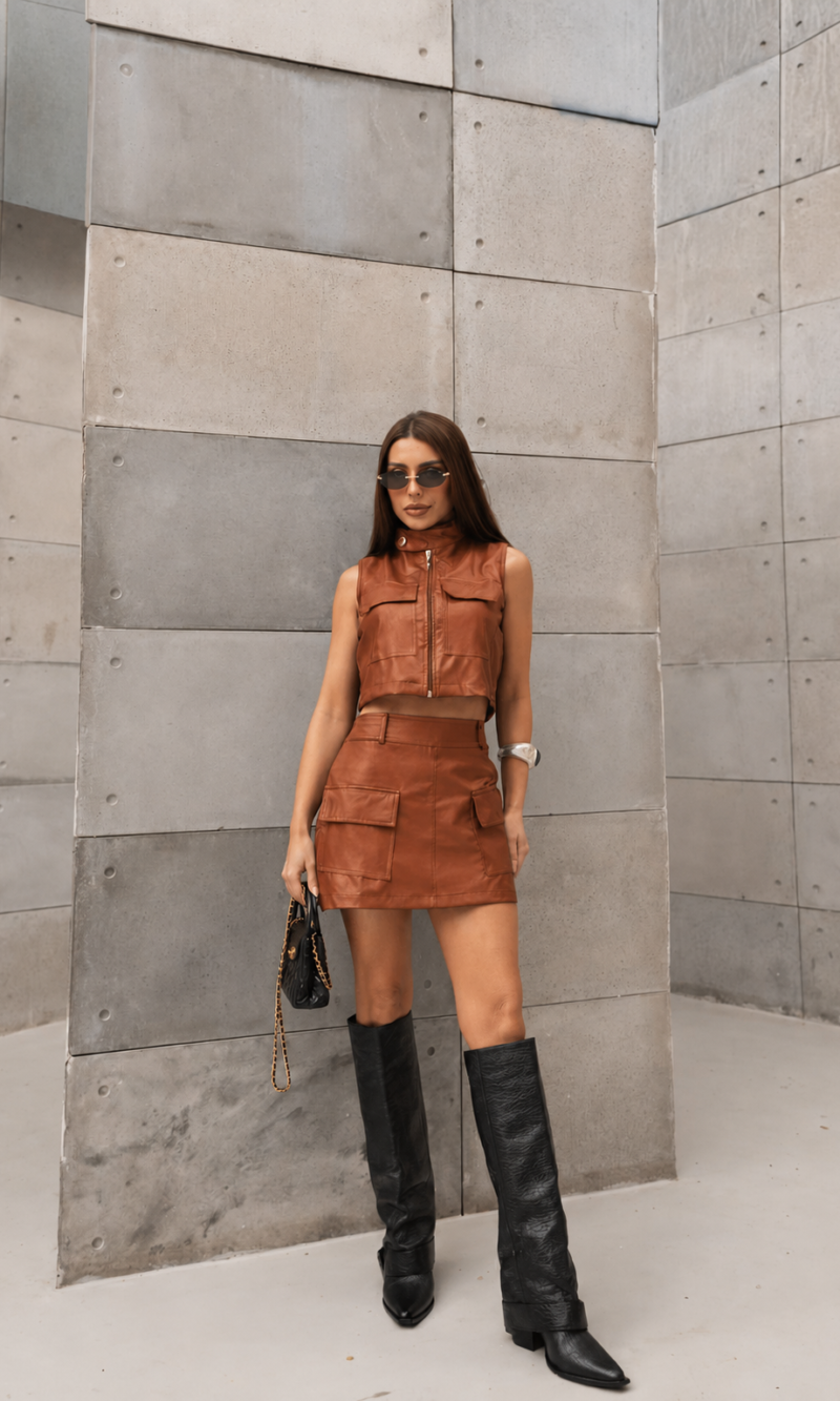 conjunto couro 4834d